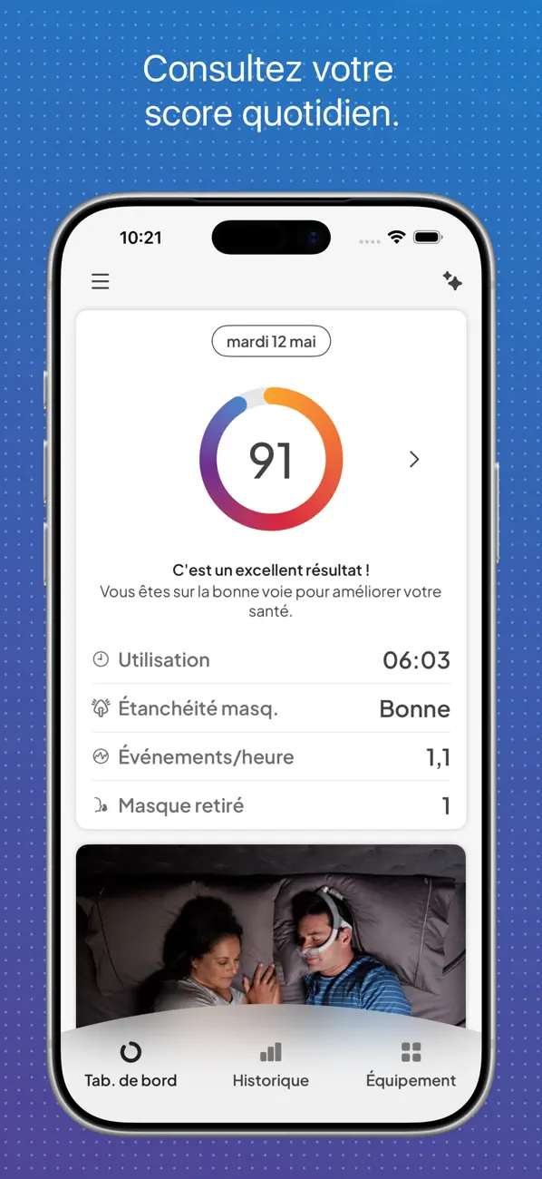 Screenshot #2 pour myAir™ by Resmed EMEA