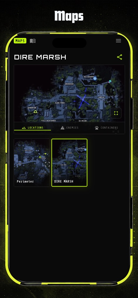 Runner - Marathon Map - marathon-runner-app-dire-marsh-map