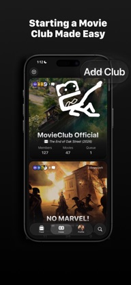 MovieClub: Your Film Community screenshot 1