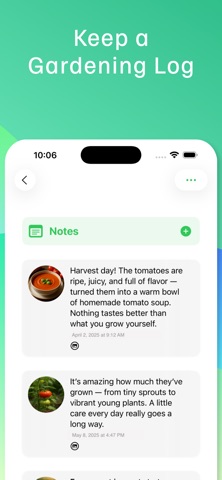 My Veggie Garden iPhone screenshot