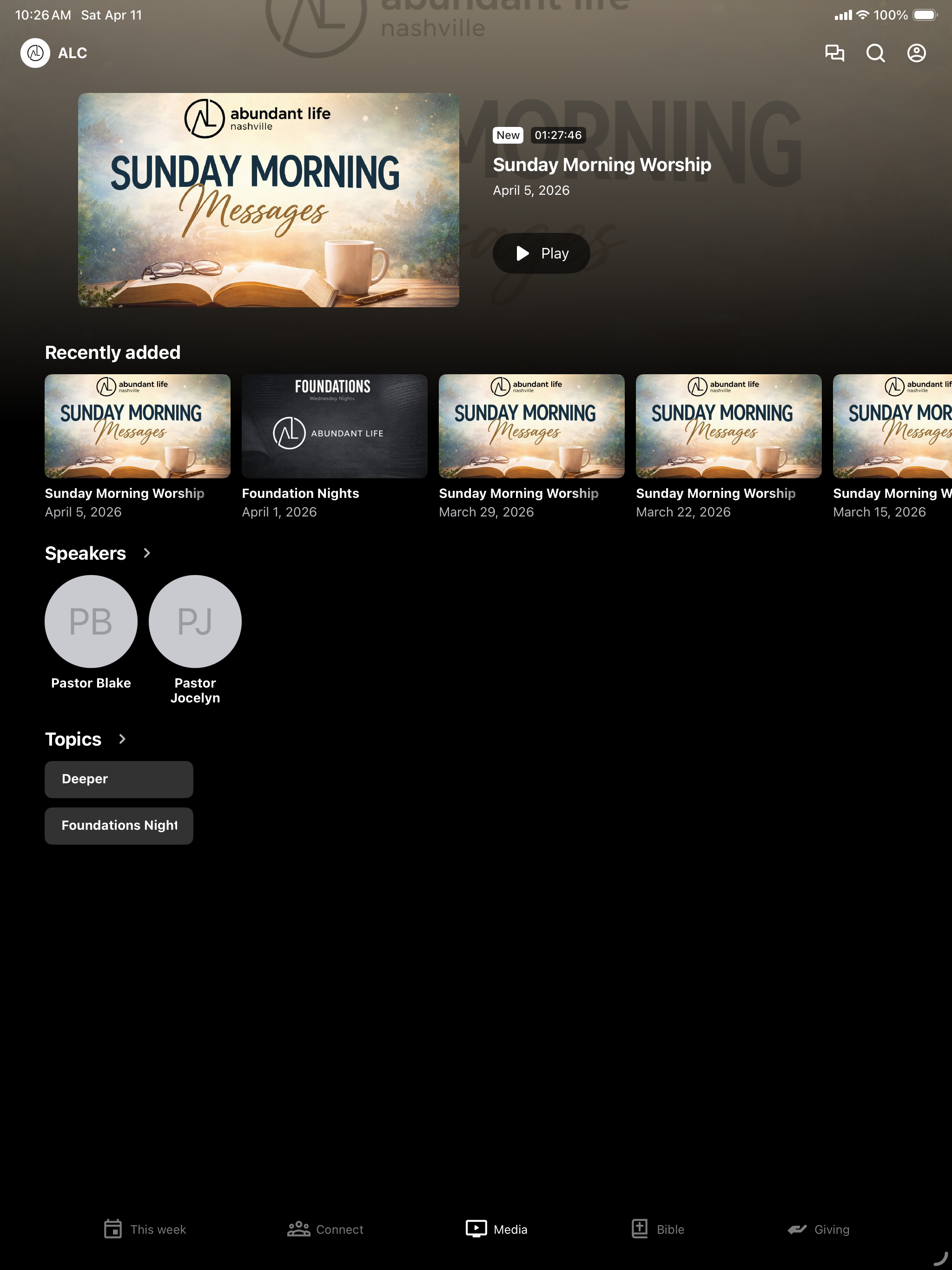 Abundant Life Nashville screenshot 6