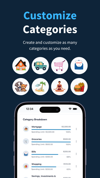 Koody - Budget & Bills Tracker iPhone screenshot 3 - Finance app
