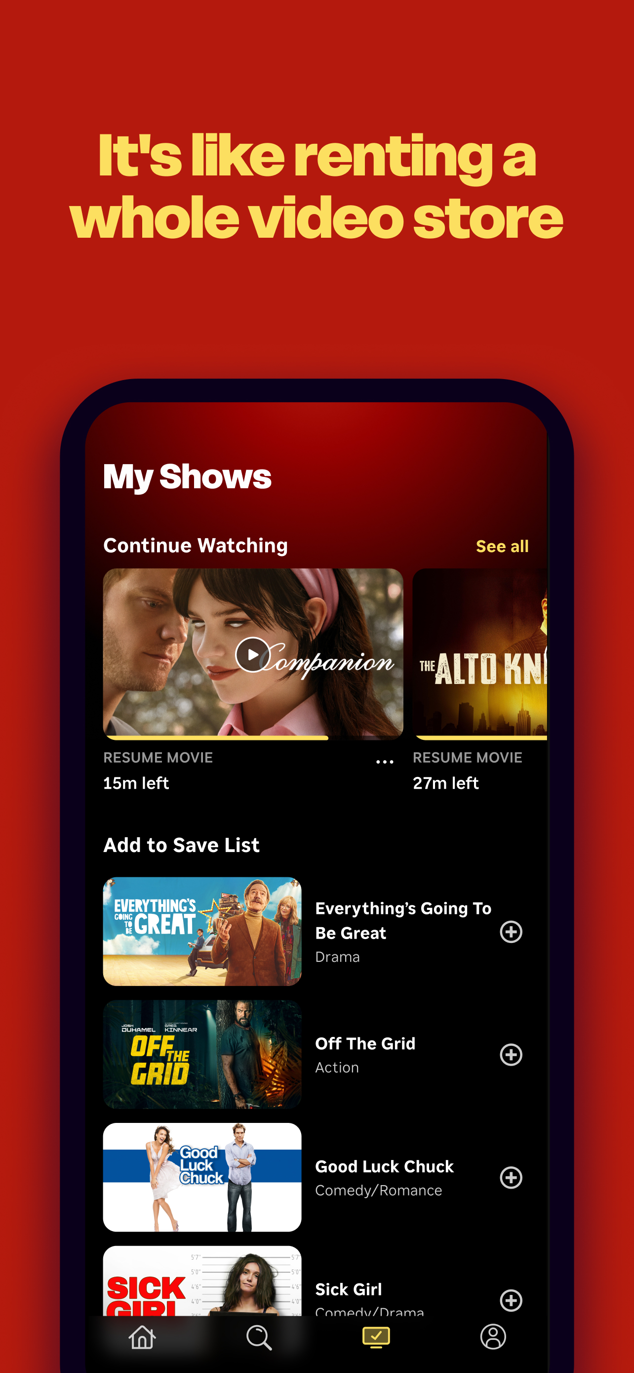 Howdy: Streaming Movies & TV