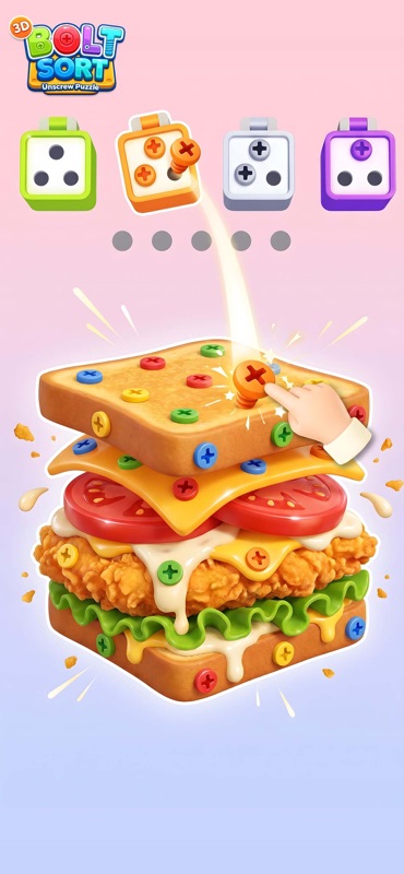 Bolt Sort 3D: Unscrew Puzzle screenshot 4