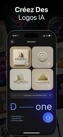 Capture d'écran de DaVinci Générateur D'images IA sur iPhone 6