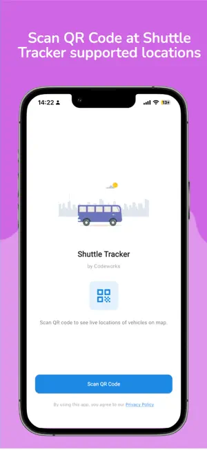 Shuttle Tracker QR screenshot 1