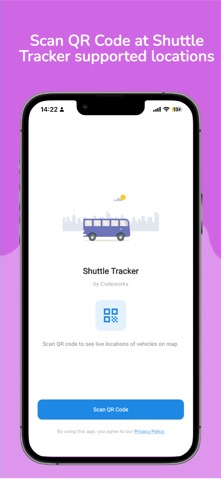 Shuttle Tracker QR Screenshot 1 of 3
