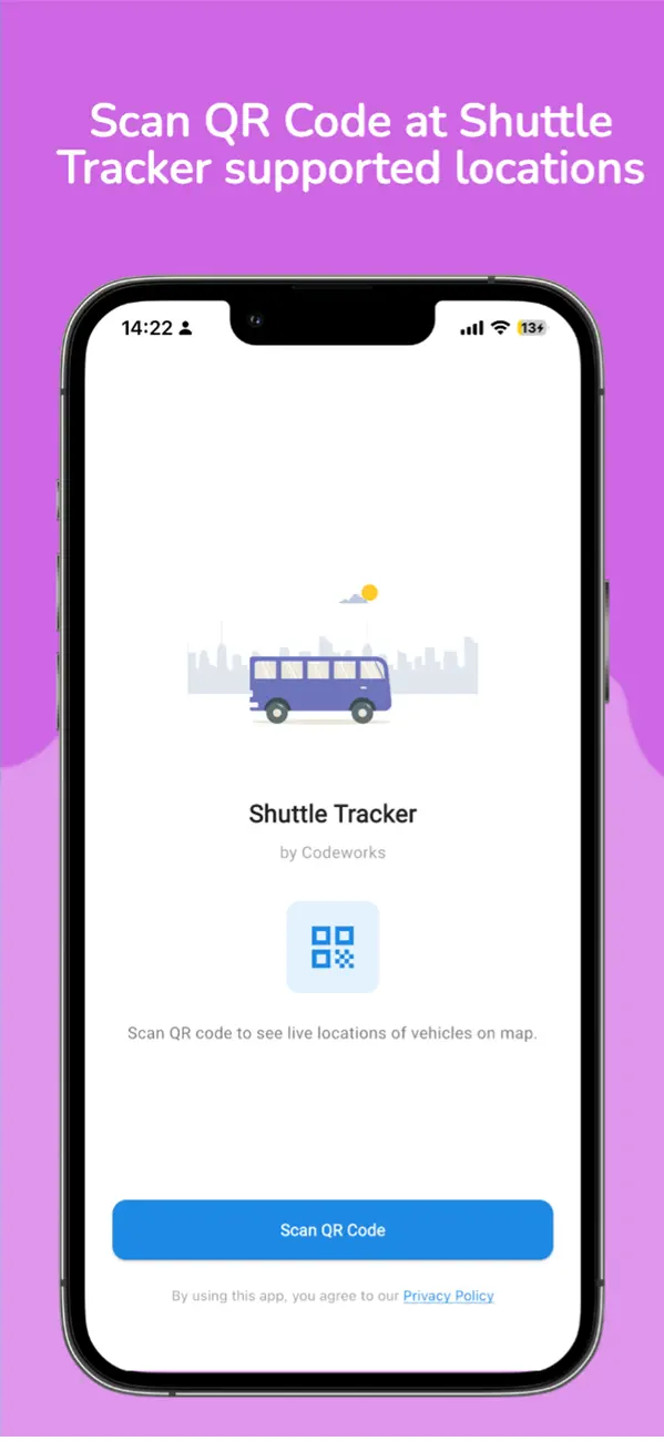 Screenshot #1 pour Shuttle Tracker QR