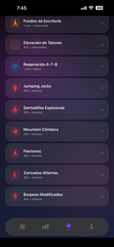 PausaFit screenshot