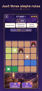 Touhou Star Puzzle: Logic Game screenshot 2