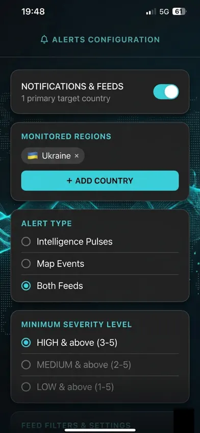 World Monitor: Real-Time Intel screenshot 5