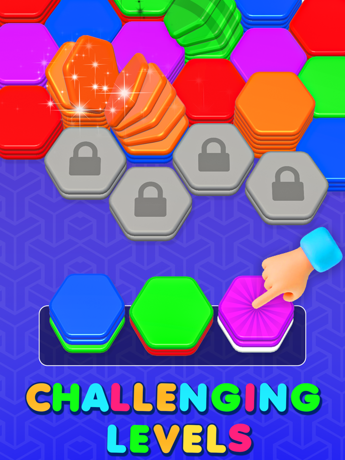 Hexa Sort Merge Stack Colors