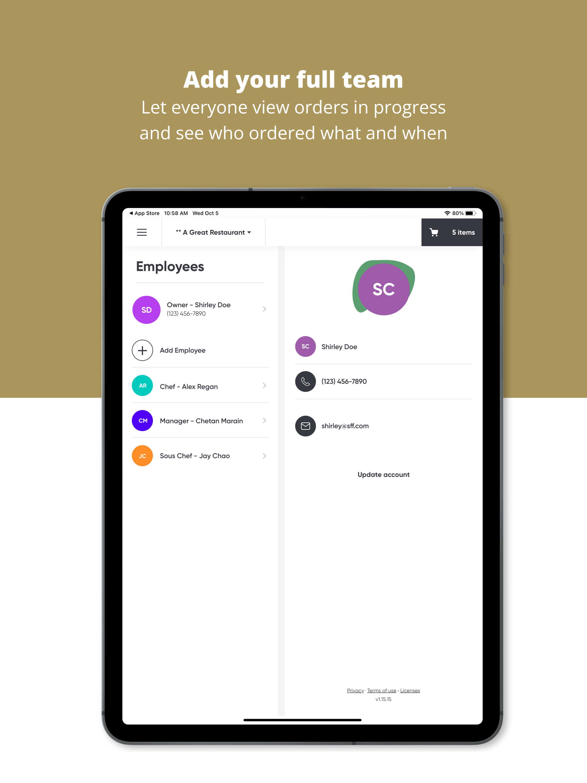 FWPordering screenshot 8