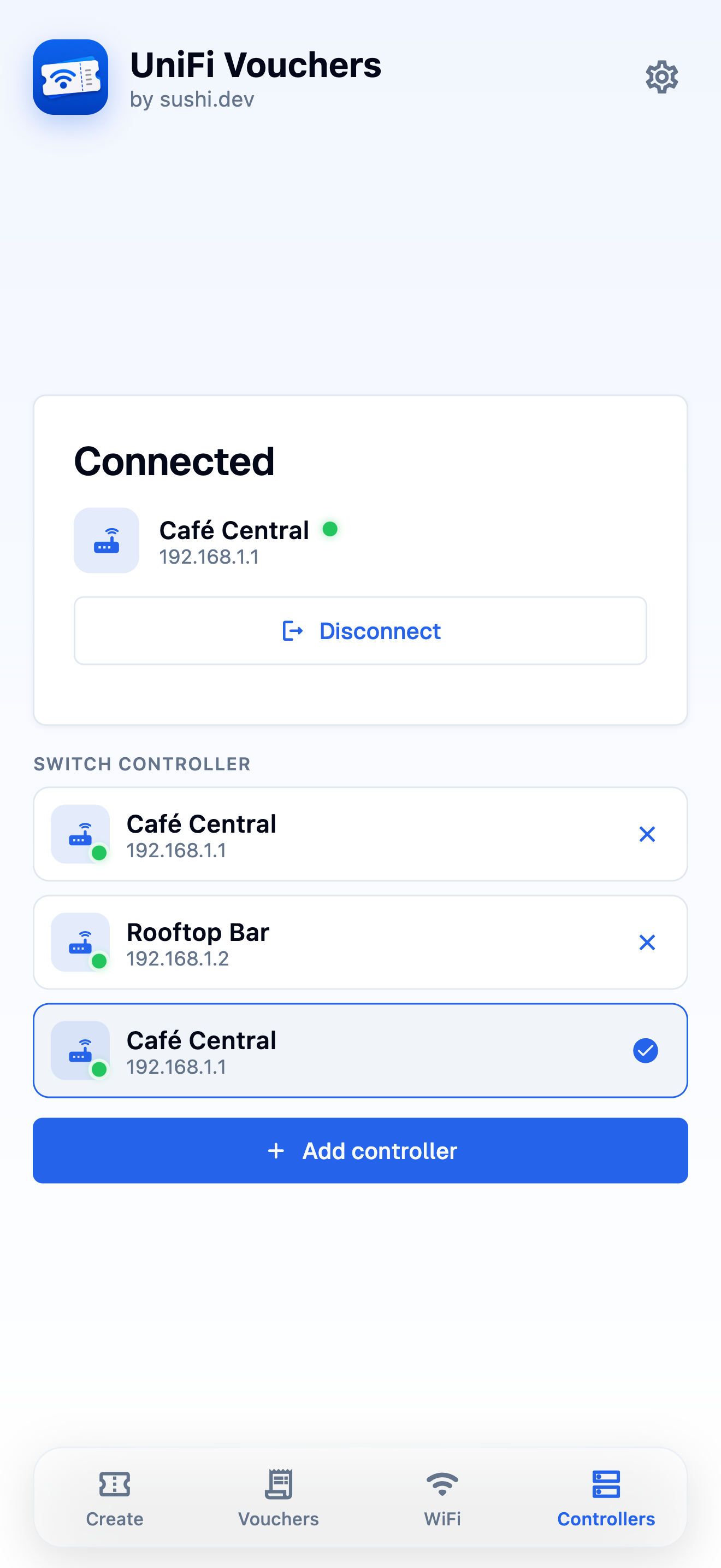 UniFi Vouchers screenshot 6
