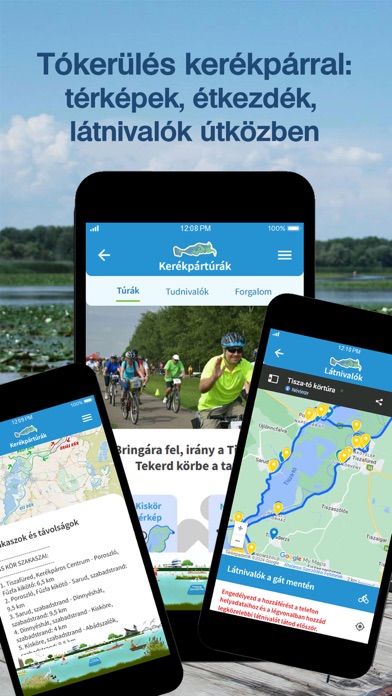 Tisza-tó App Screenshot