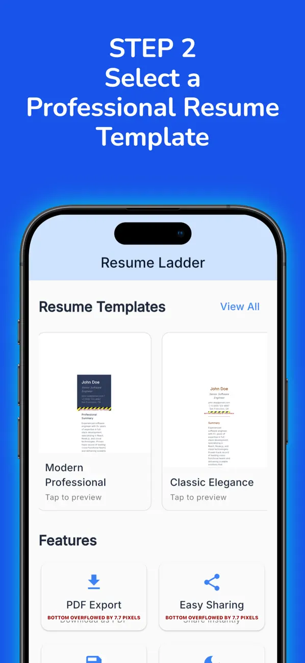 Screenshot #2 pour Resume Ladder