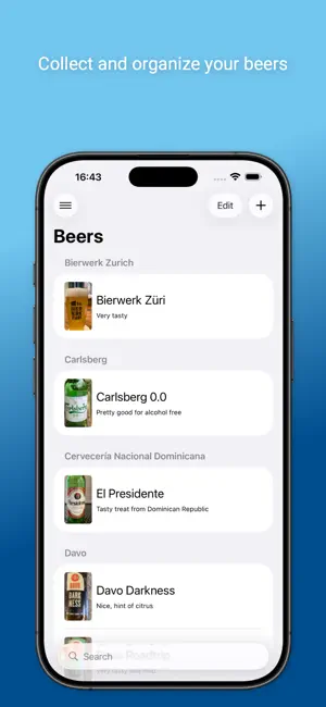 Beer Diary - Review your beers screenshot 1