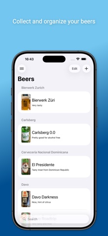 Beer Diary - Review your beers iPhone screenshot