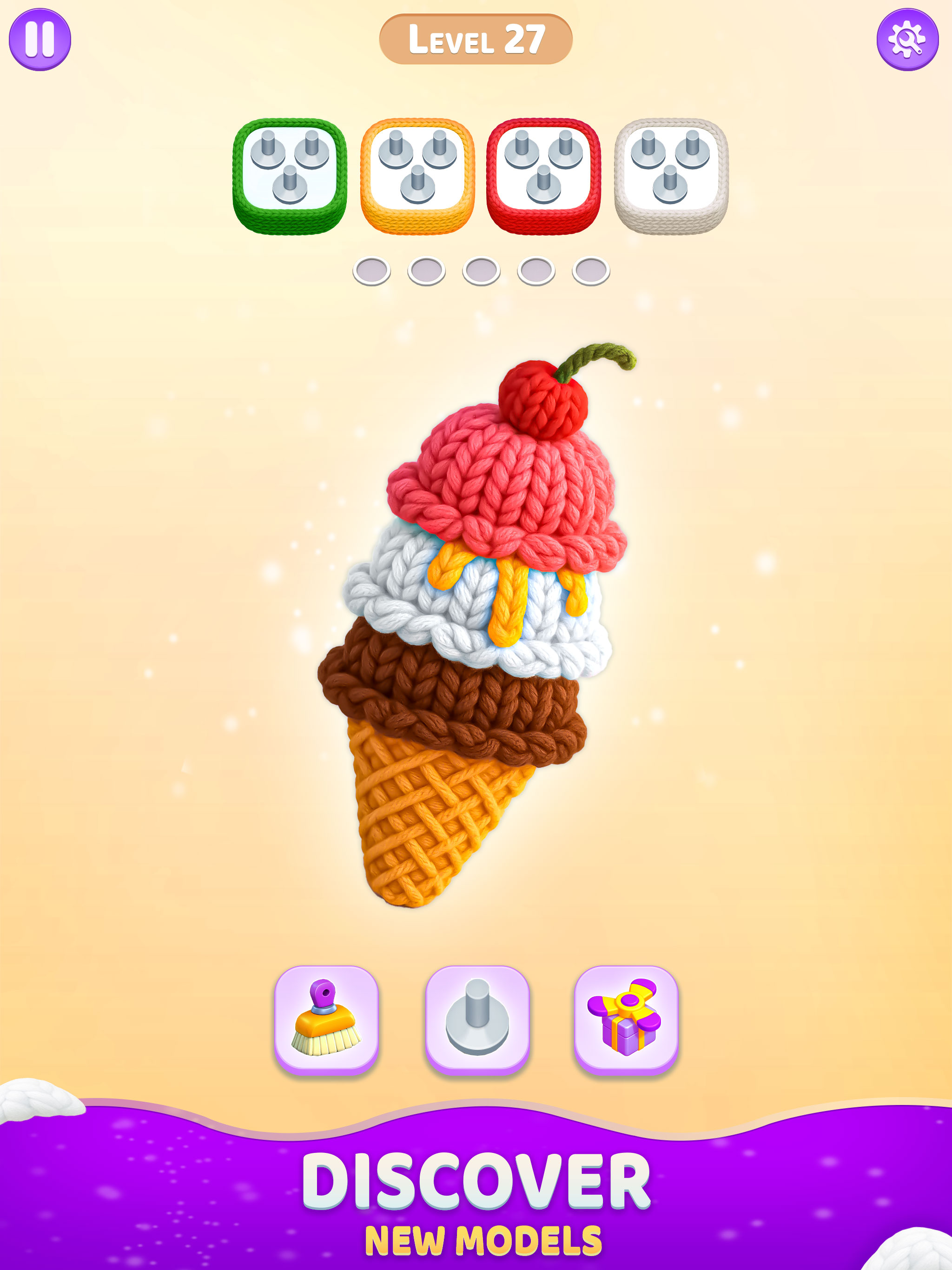 Wool Crush: Unravel Master 3D