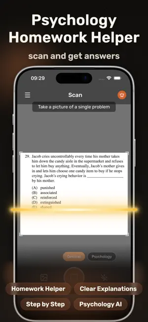 Psychology Homework Helper+ screenshot 1