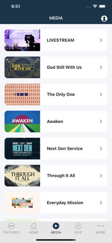 Oak Hills Church – Crownridge iPhone screenshot