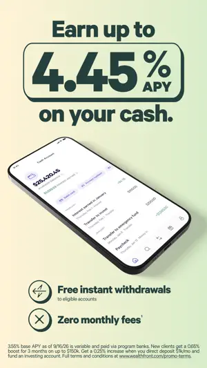 Wealthfront: Save and Invest screenshot 2