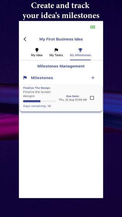 Entrepreneurs Business Ideas Screenshot