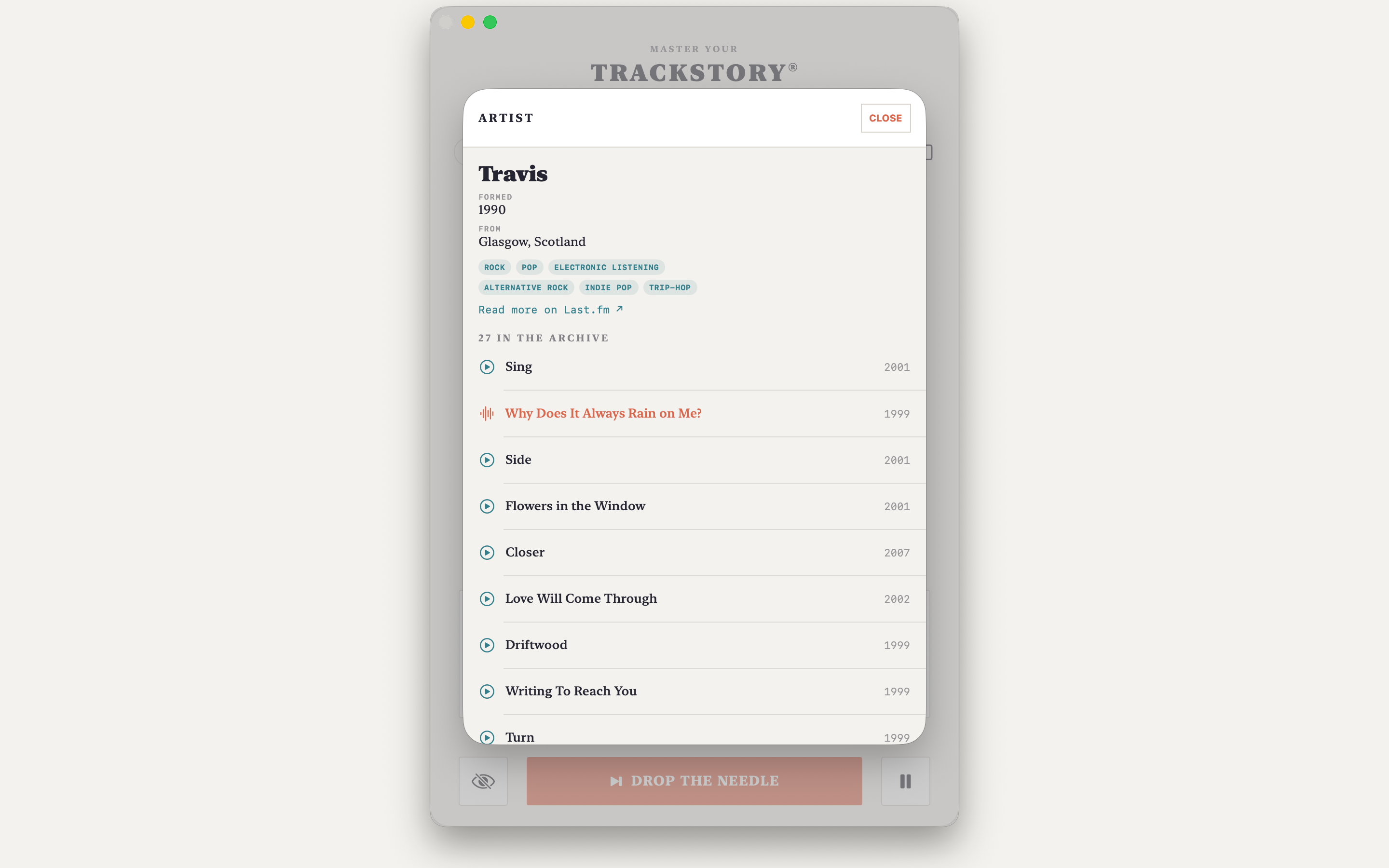 TrackStory: Playlist Machine screenshot 25
