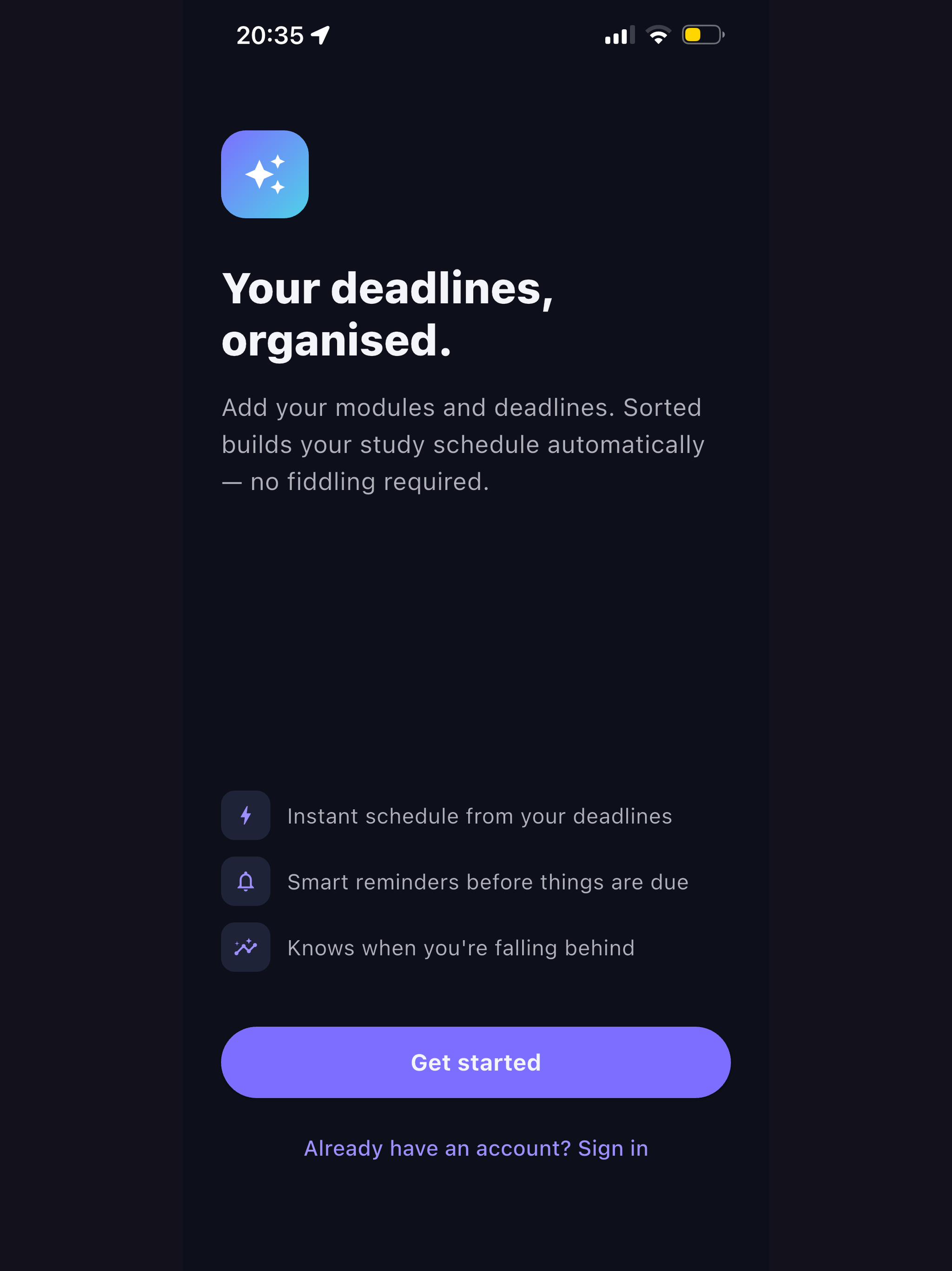 Sorted — Student Planner screenshot 7