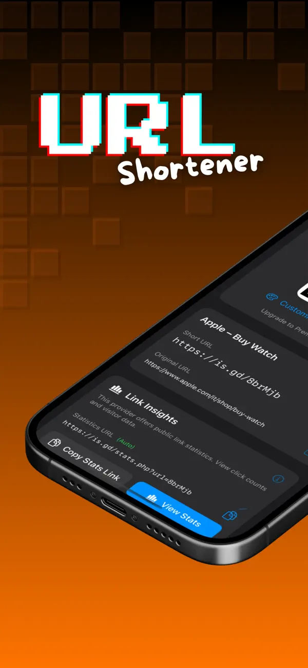 Screenshot #1 pour URL Shorterner: Short Links