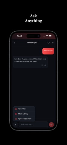 Claw AI Asisstant Screenshot 2 of 4