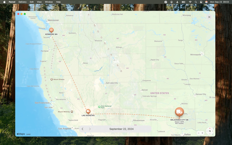 #3. Parcel - Package Tracking (macOS) 由: Ivan Pavlov Pty Ltd