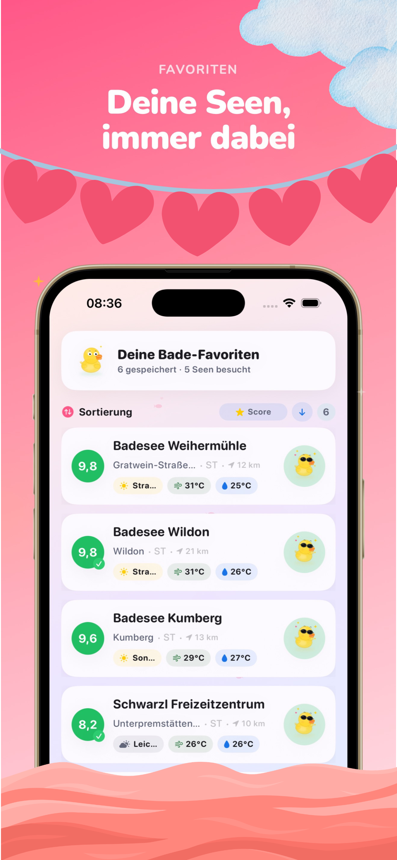 Ducky: Österreichs Badeseen!