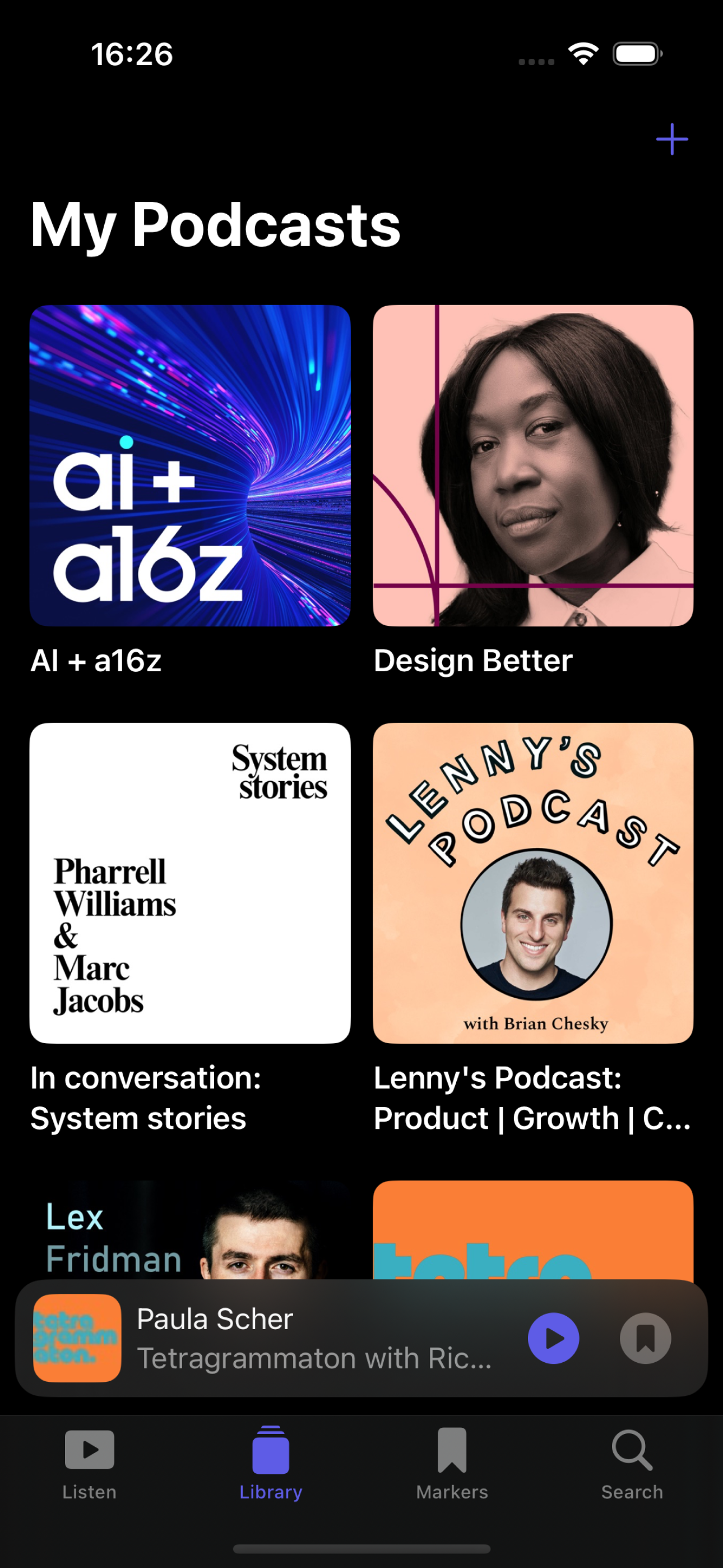 Marker: Podcast Notes