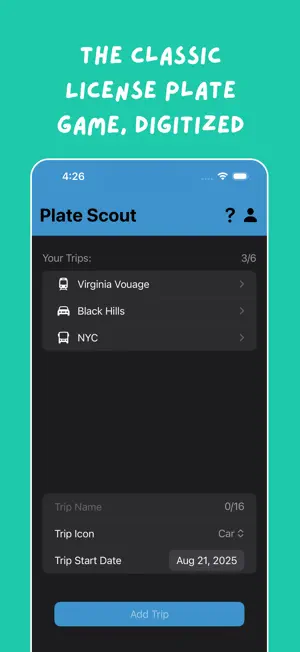 Plate Scout screenshot 1