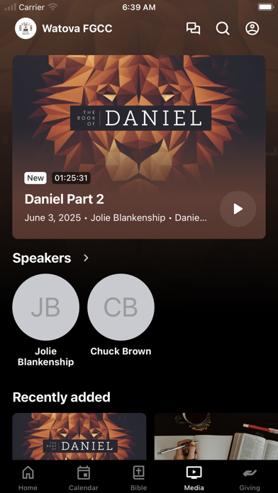 App screenshot