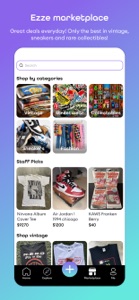 ezze Live | Vintage & Sneakers screenshot #1 for iPhone