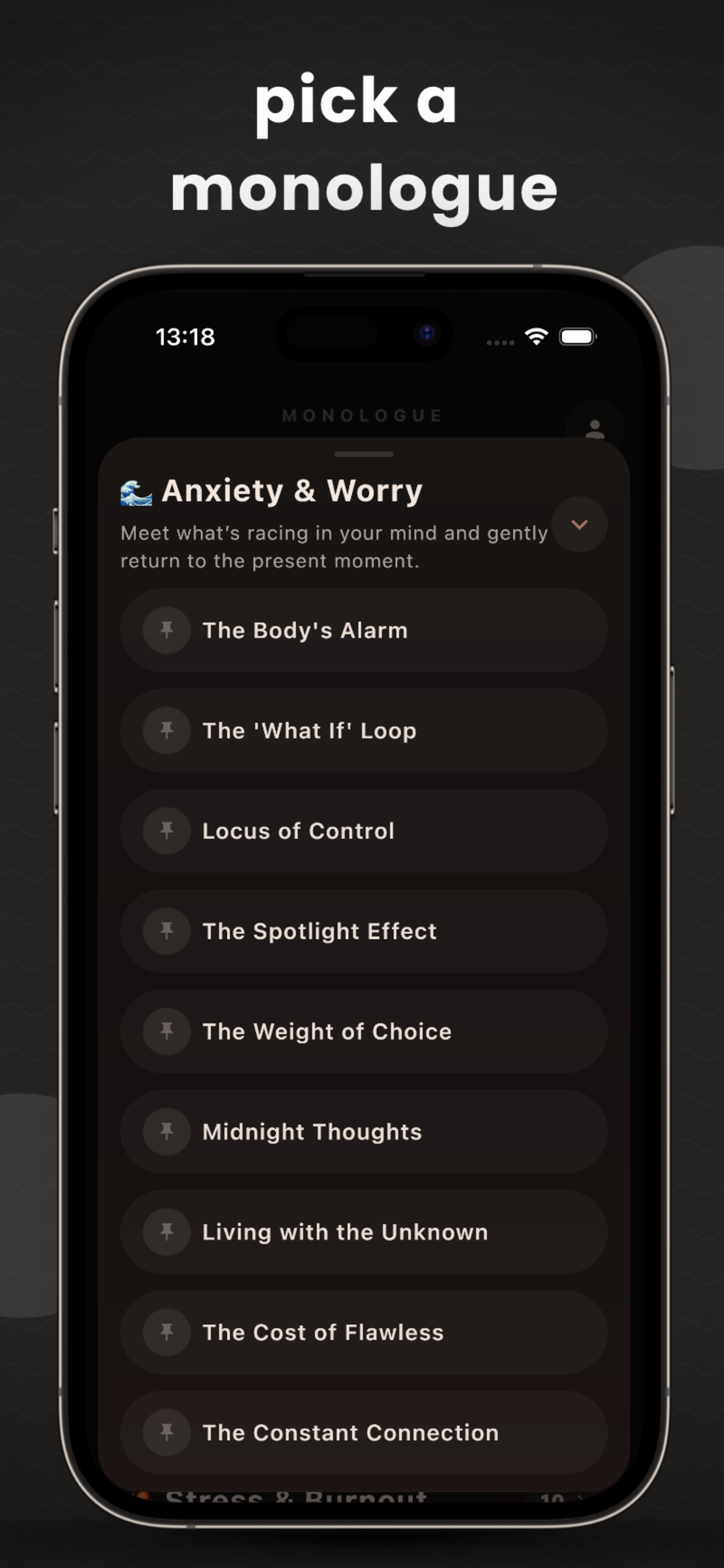 Monologue: Guided Reflection screenshot 4