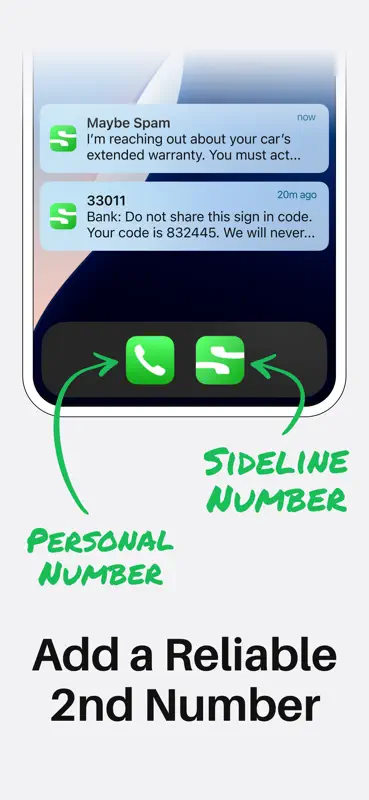 Sideline: Private 2nd Number screenshot 3 of 8