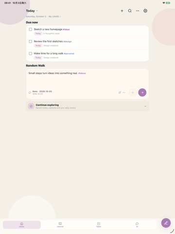 Aino: Markdown Workspace Screenshot 1