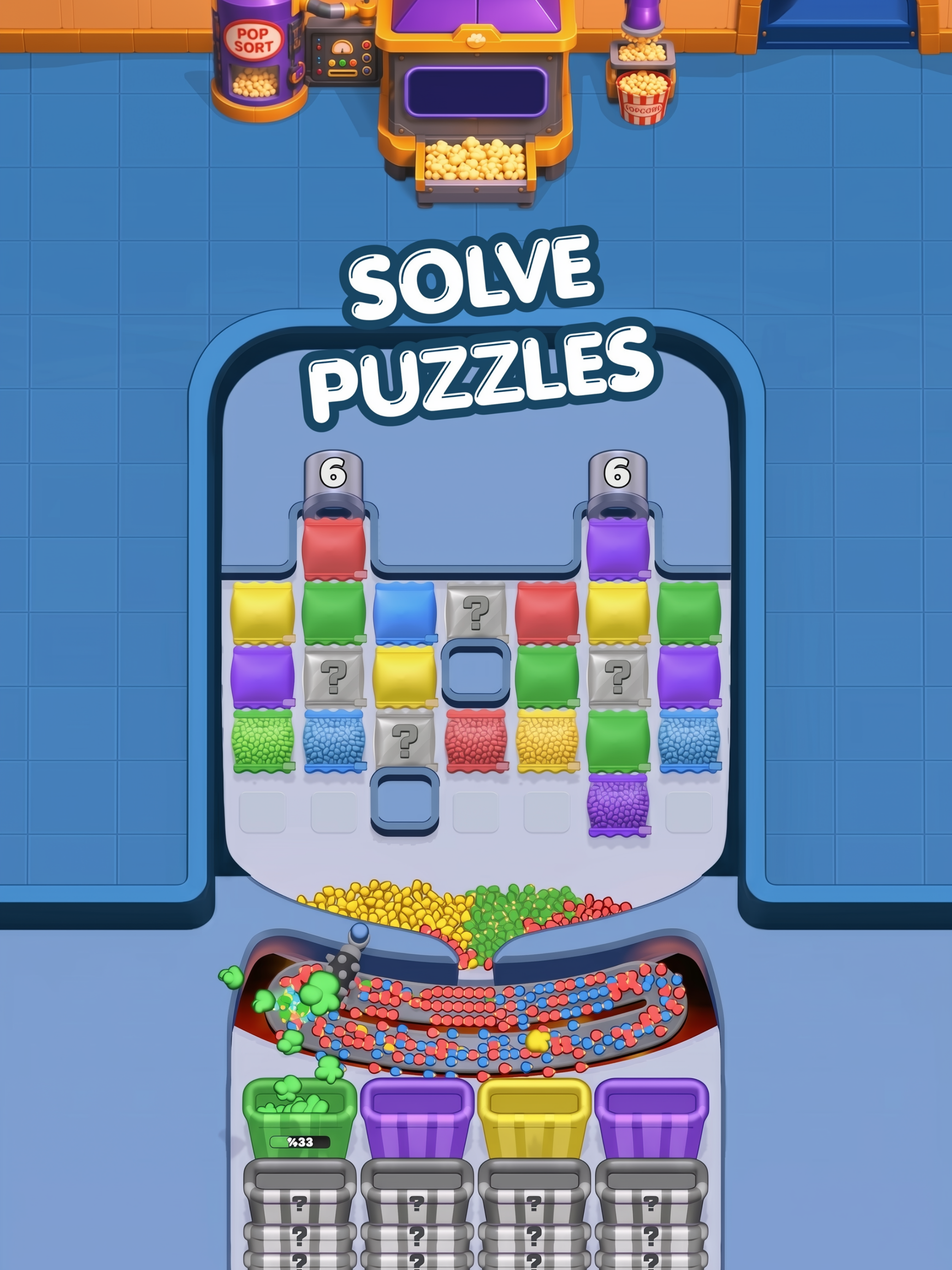 Popcorn - Pop & Sort screenshot 6