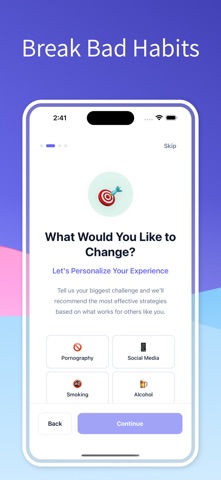 Snappd Habit Tracker screenshot