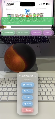 EGK SolarSystem AR Screenshot 7 of 10