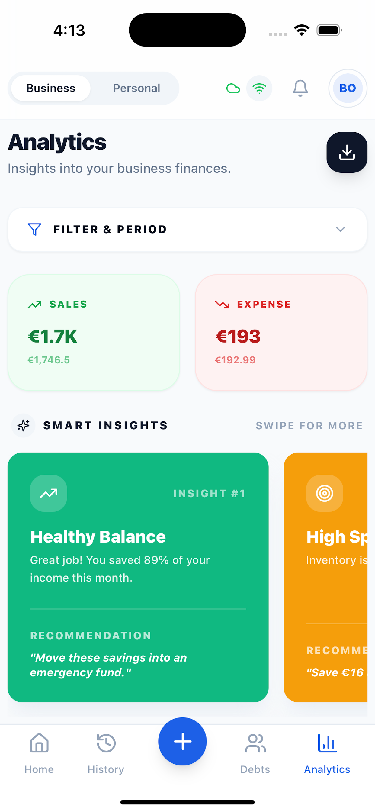 nBiiz – Smart Biz Calculator