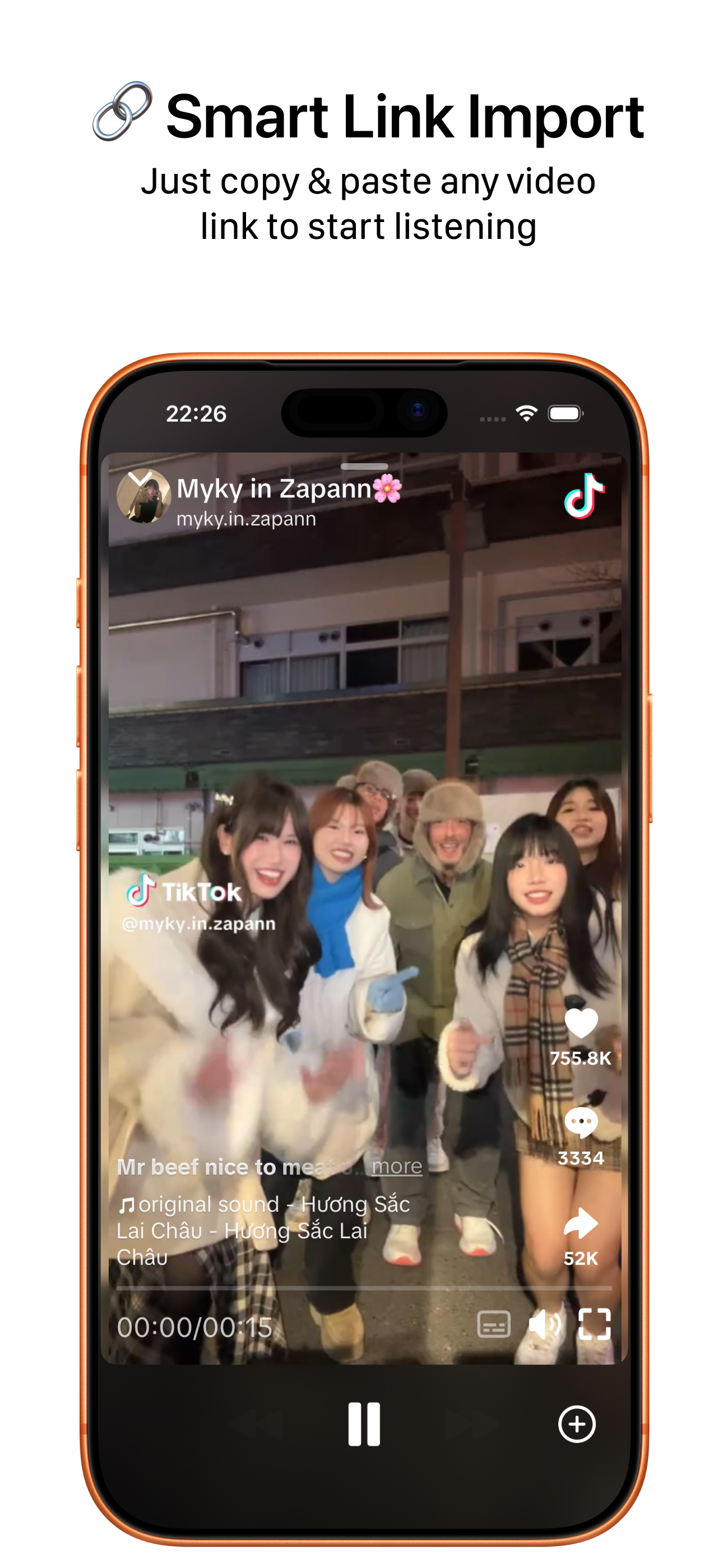 PlayListic: Background Player