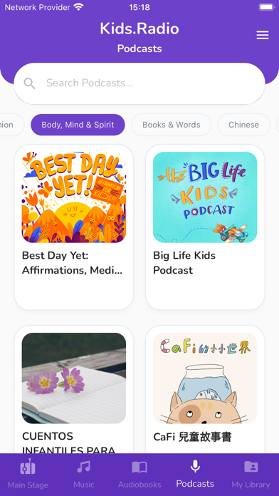 Screenshot 2 of Kids.Radio App