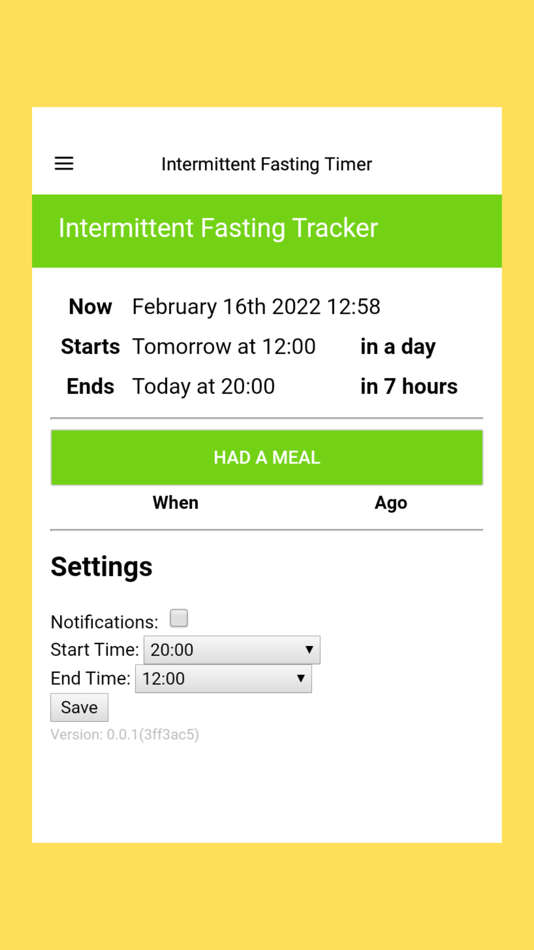 #4. Intermittent Fasting Timer App (iOS) 由: Leticia Vila