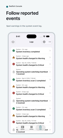 Redfish Console: BMC Mobile screenshot 3