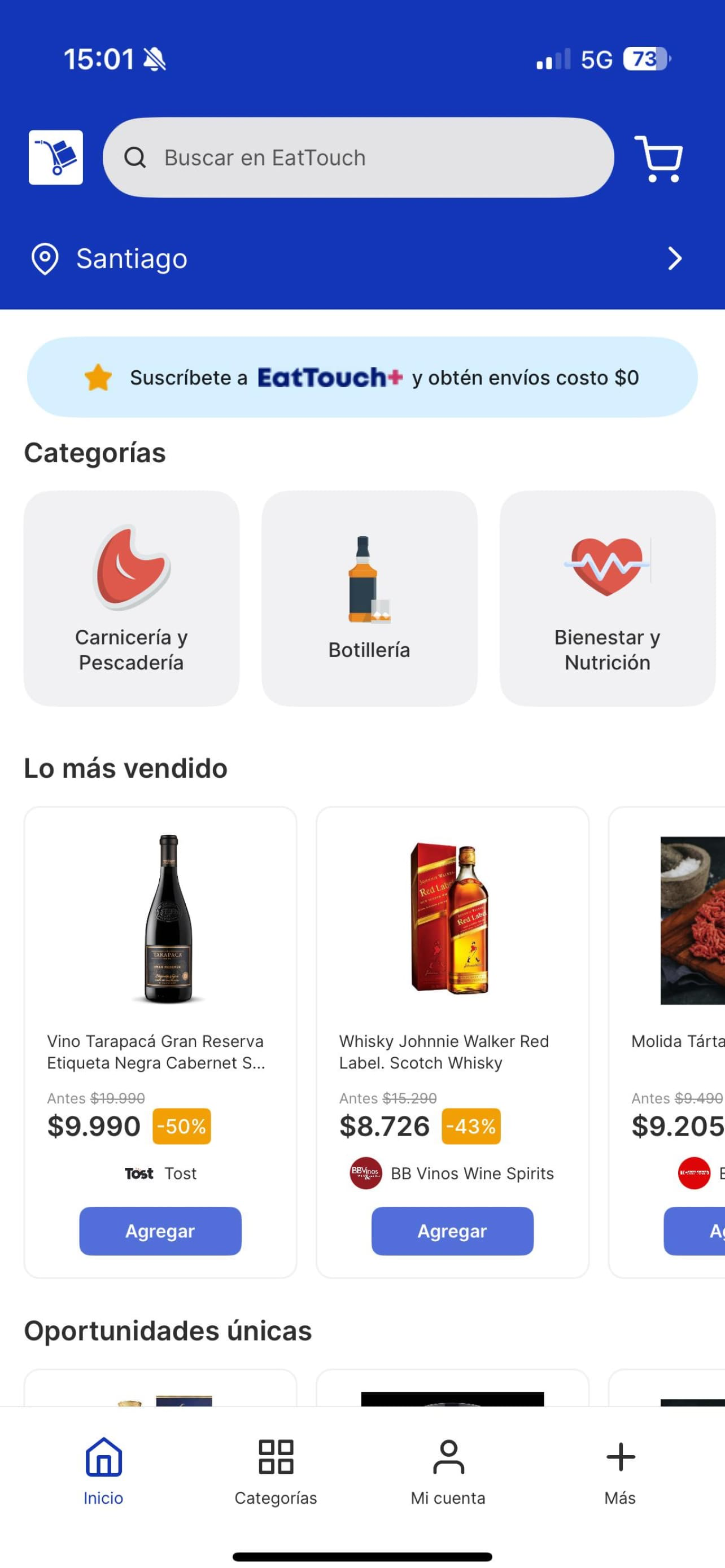 EatTouch screenshot 2
