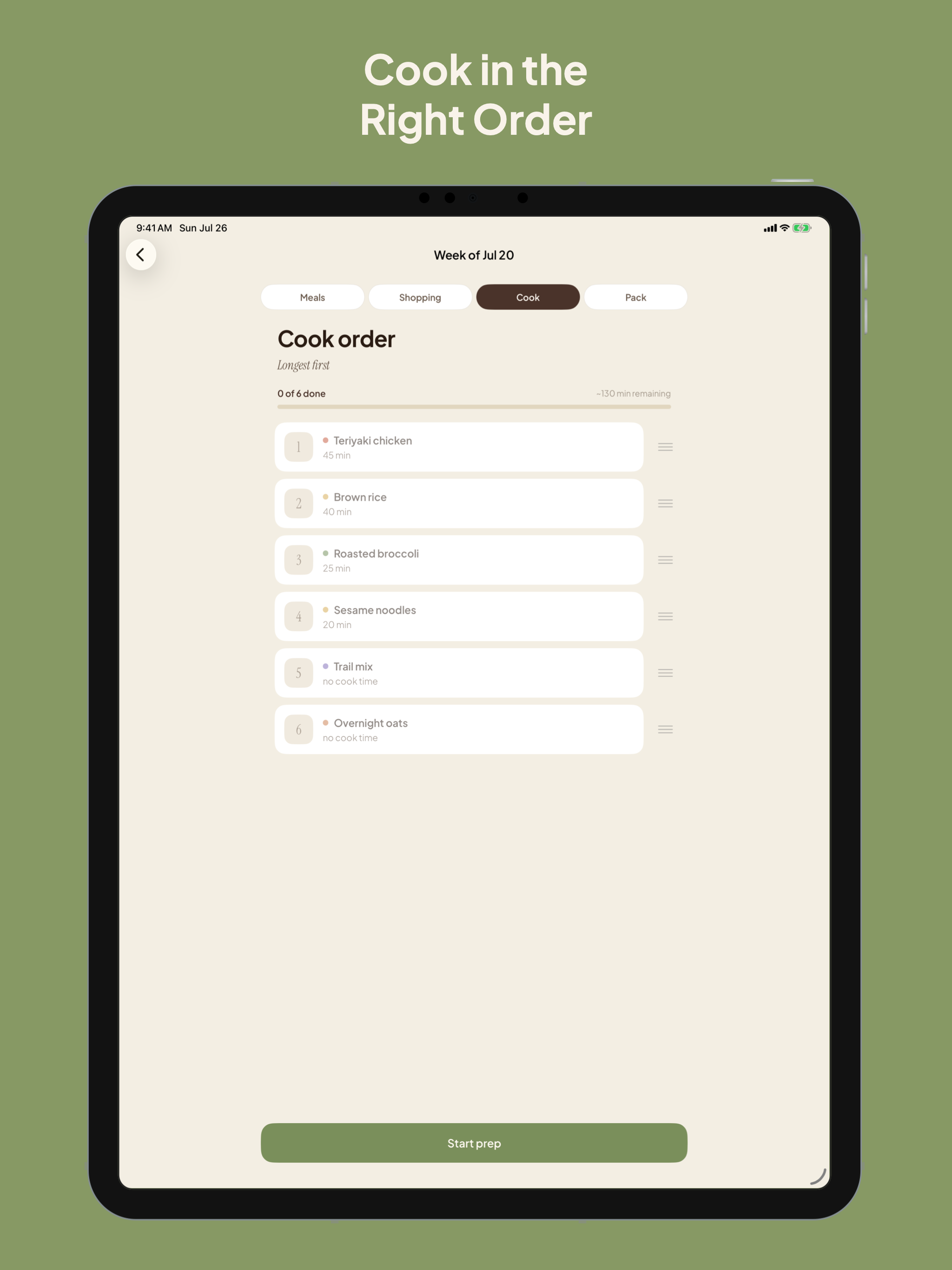 Prep Day: Weekly Meal Planner screenshot 12